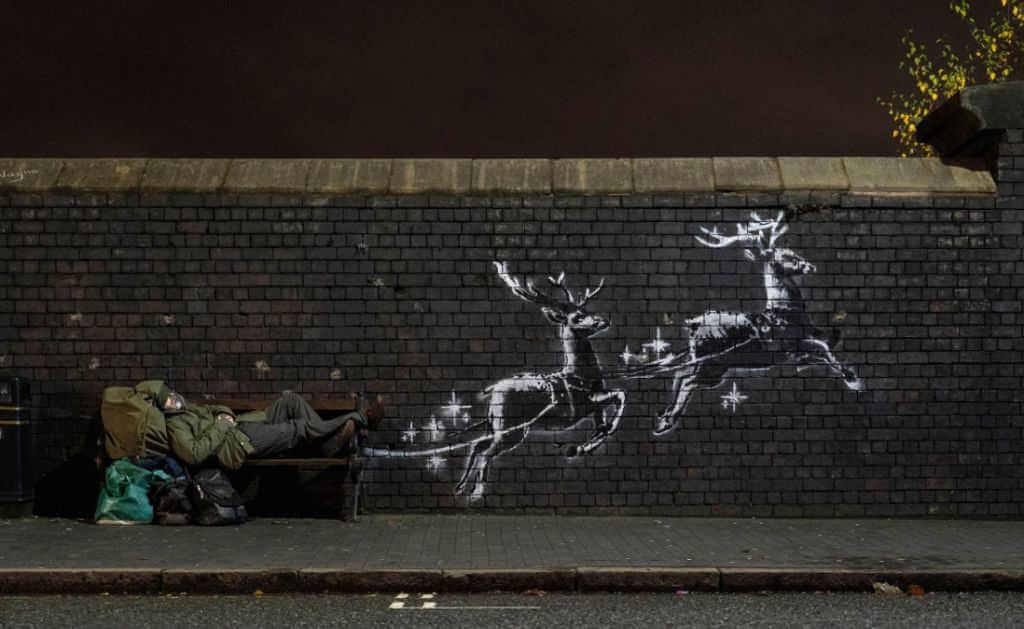 God Bless Birmingham by Banksy