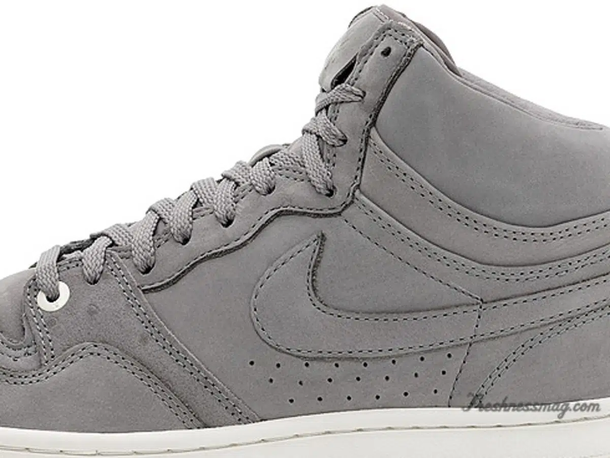 nike court force gris sneaker