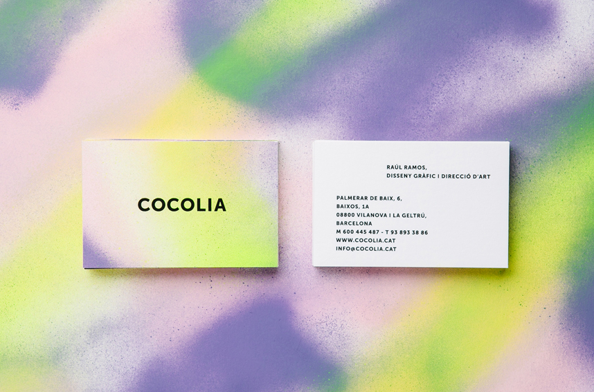 diseño de tarjeta de visita cocolia