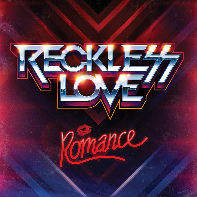 Logotipo en neon de reckless love