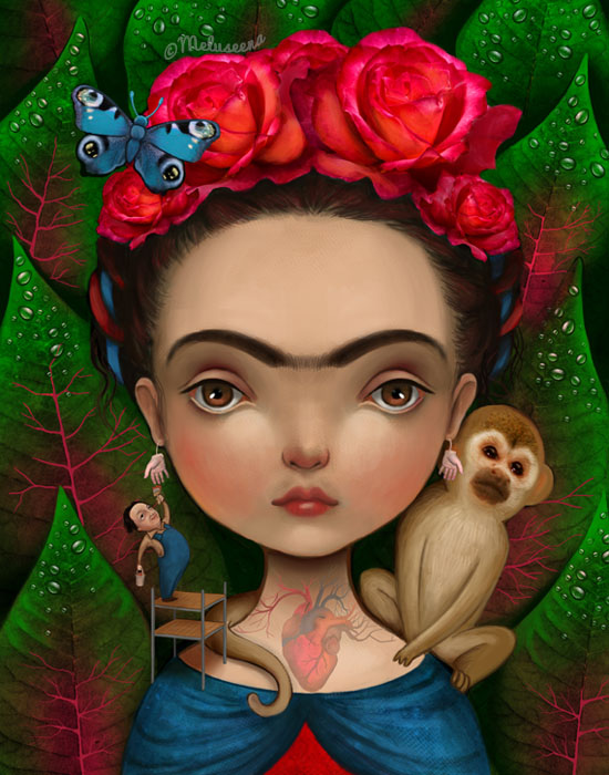 Frida kahlo ilustracion 4