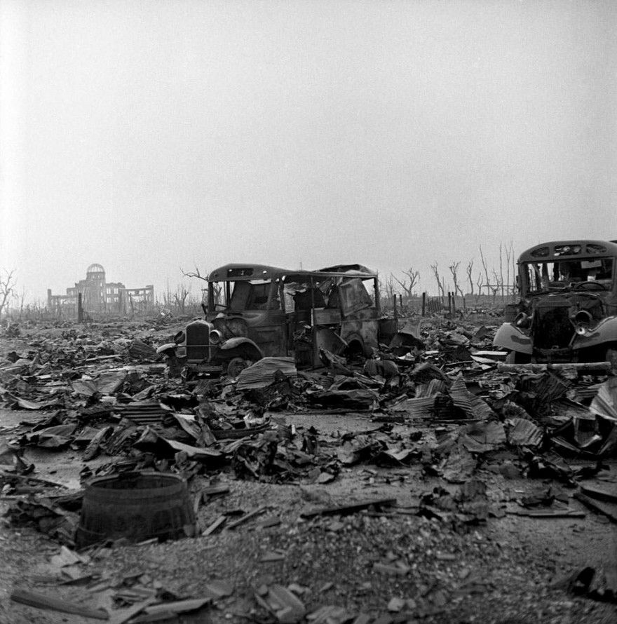 Not published in LIFE. Hiroshima, 1945.