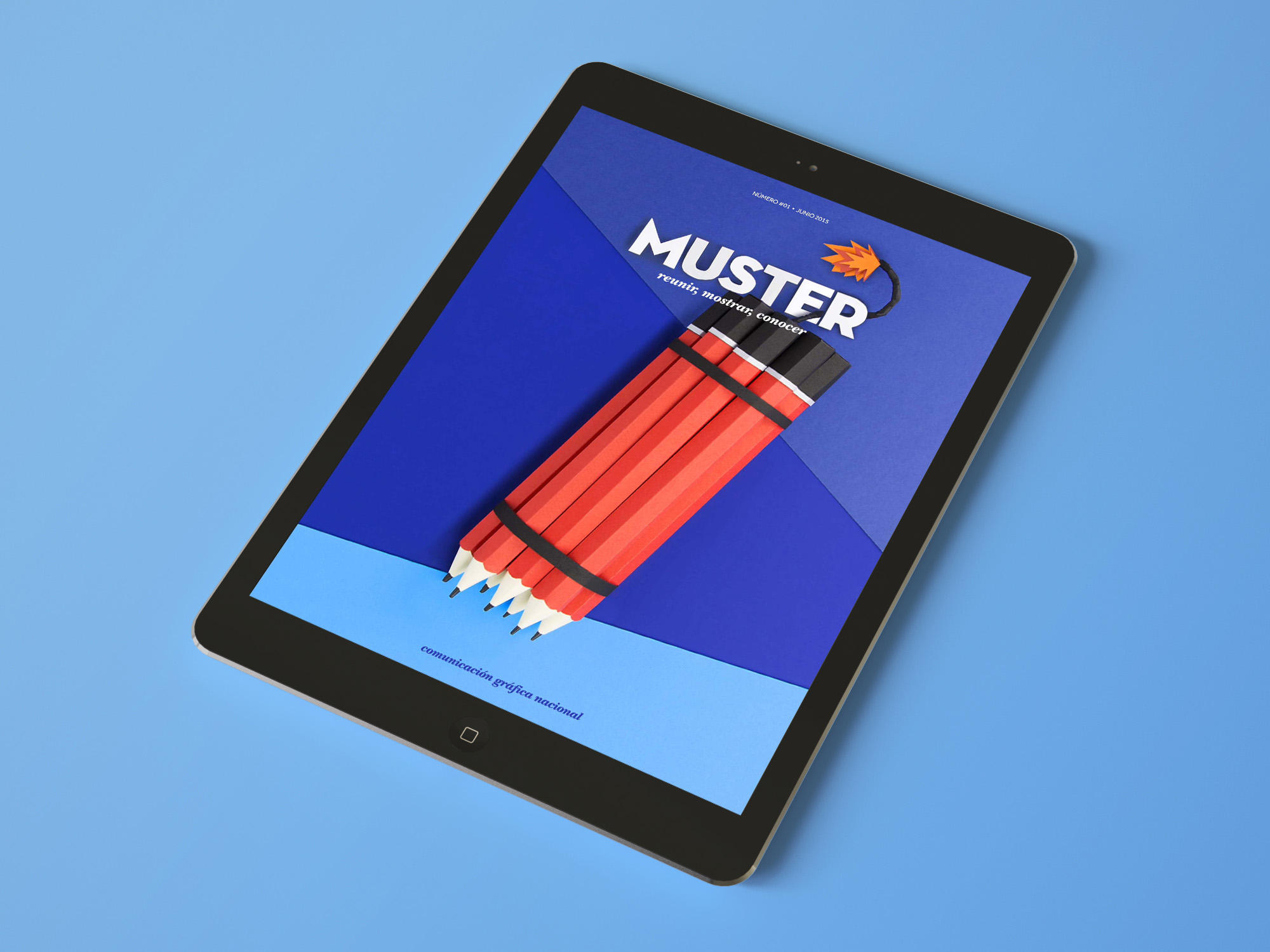 Disponible el número 1 de Muster. Primera revista digital de comunicación gráfica