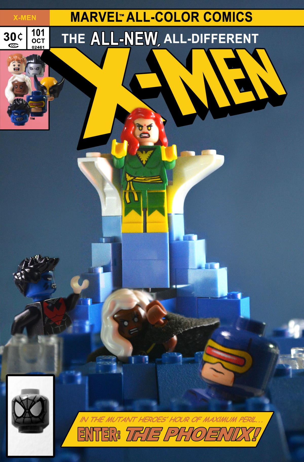 x men 101 comic lego oldskull