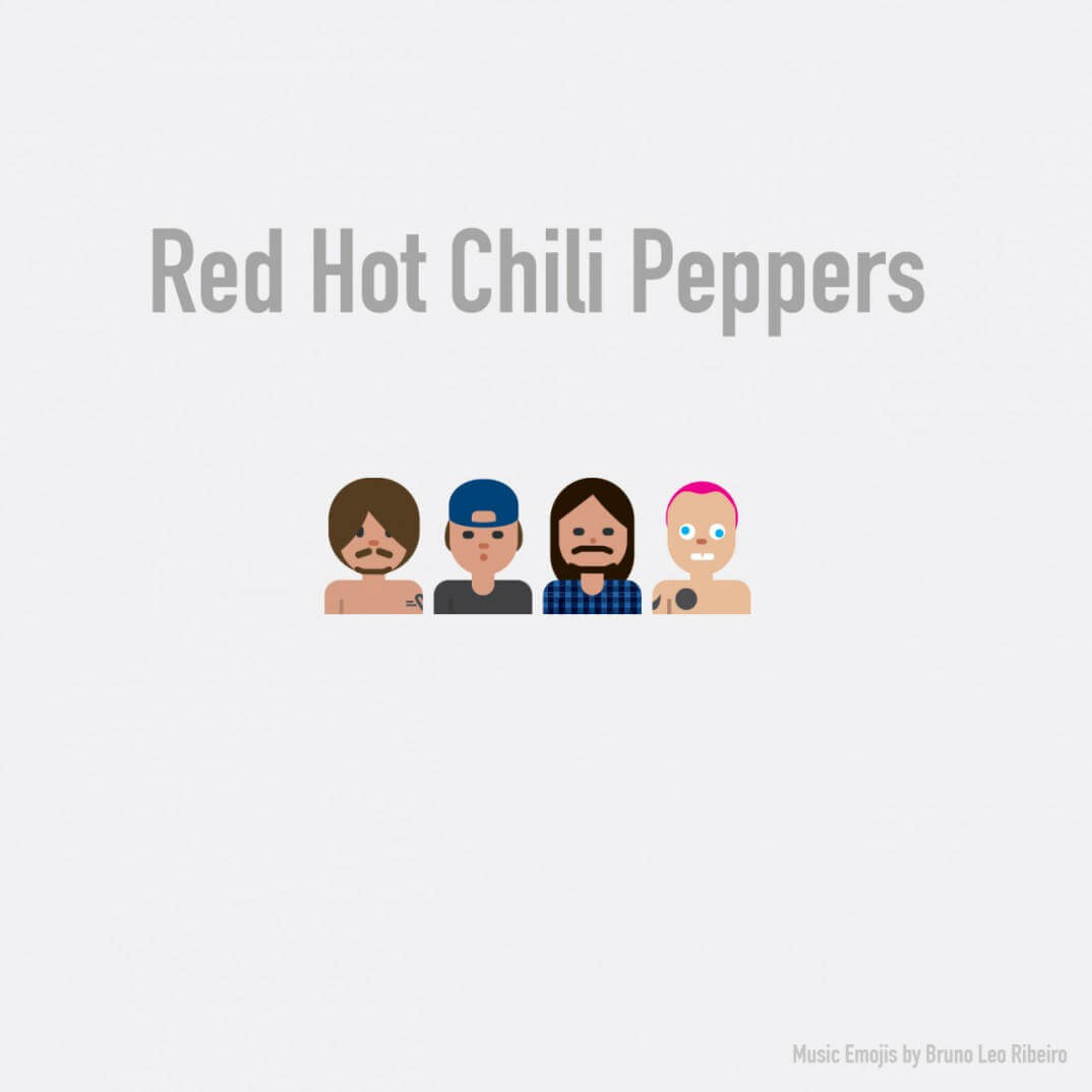 emoji de red hot chili peppers