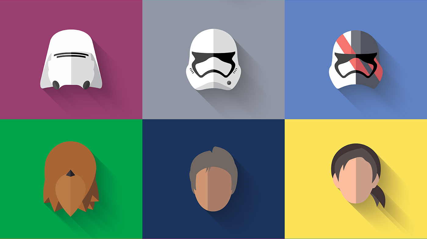 15 iconos gratuitos de Star Wars: El despertar de la fuerza
