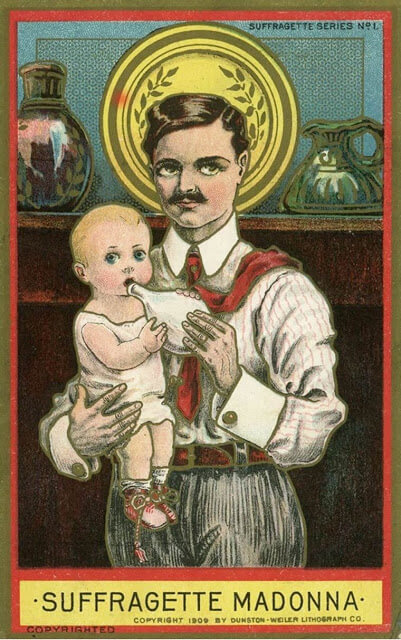 Propaganda Postcards Warn Men about the Dangers of Women’s Rights from the Early 20th Century (22)