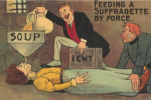 Propaganda Postcards Warn Men about the Dangers of Women’s Rights from the Early 20th Century (4)