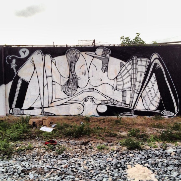 Street art bisous - 07