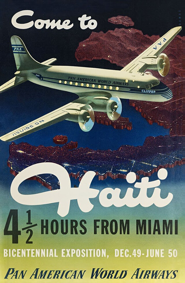 The Golden Age of Air Travel Beautiful Vintage Airline Posters - 03
