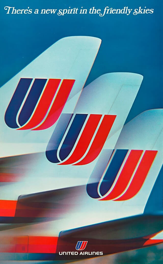 The Golden Age of Air Travel Beautiful Vintage Airline Posters - 33