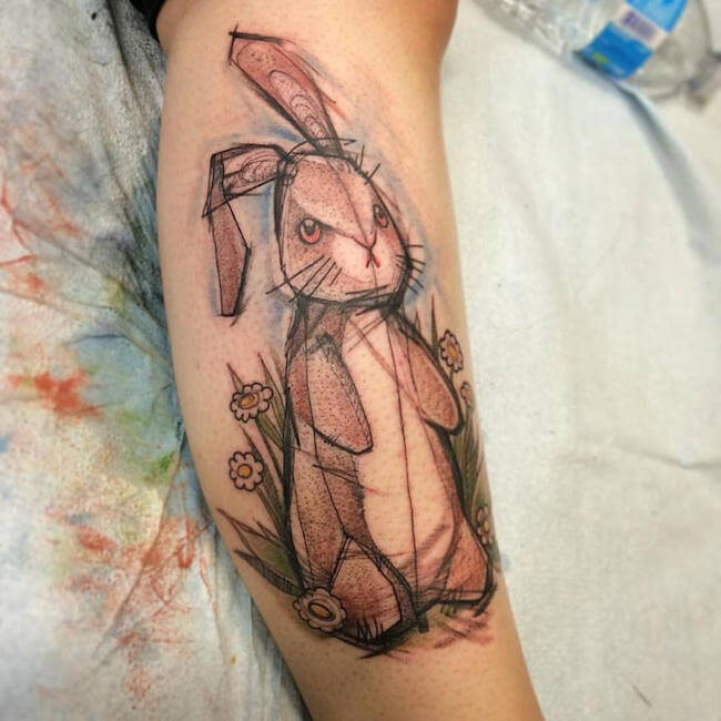 Adorable Sketchbook-Style Tattoos by Canadian Artist Naomi Chi (2)