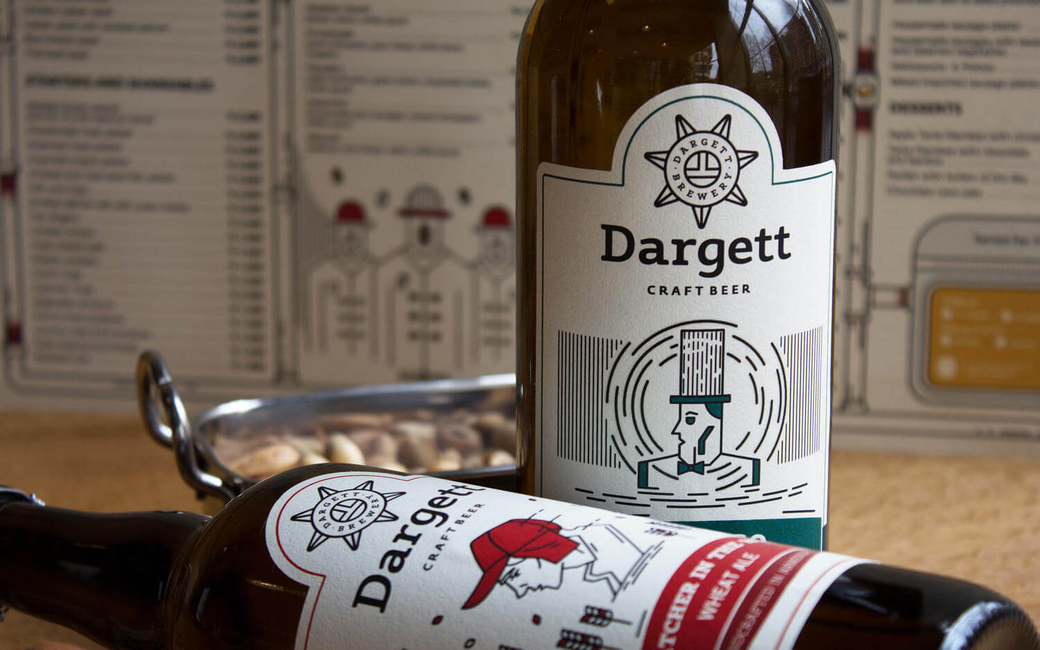 Identidad: Cerveza Dargett