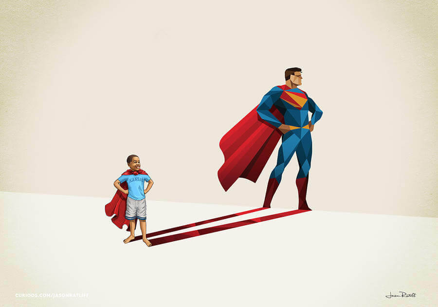 New Children’s Superheroes Shadows Posters (10)