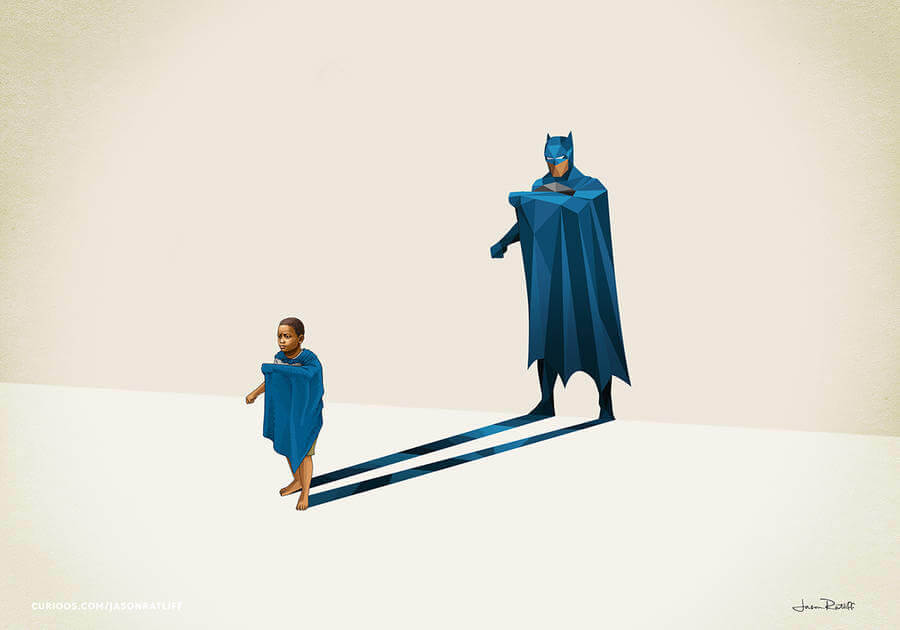 New Children’s Superheroes Shadows Posters (3)