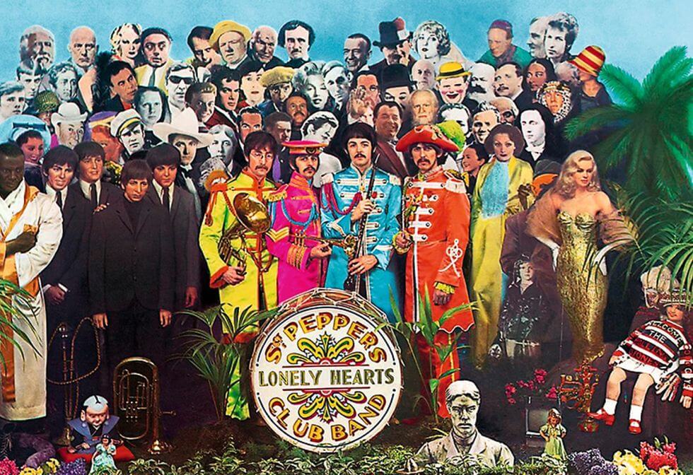 mejores portadas de discos de rock lonely hearts Beatles