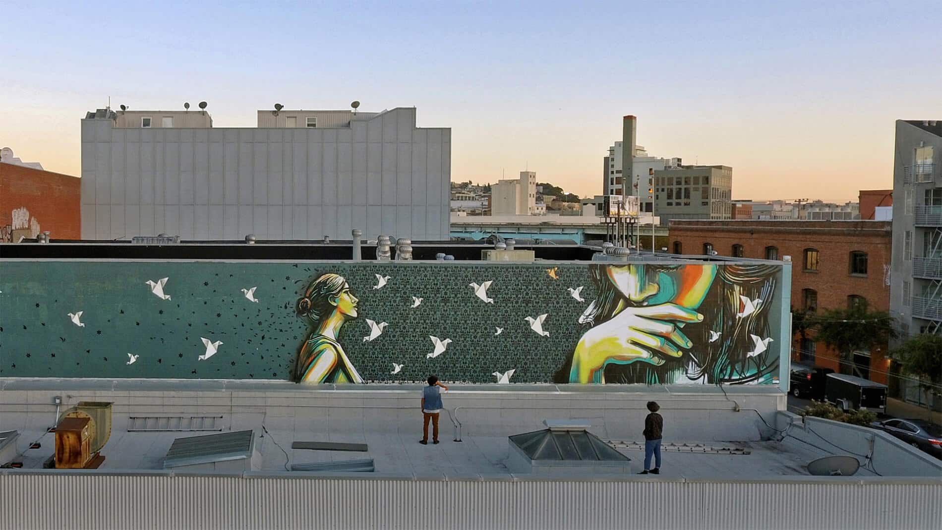 SAN FRANCISCO USA murales de alice pasquini