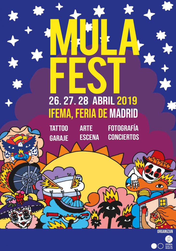 Cartel mulafest 2019 madrid