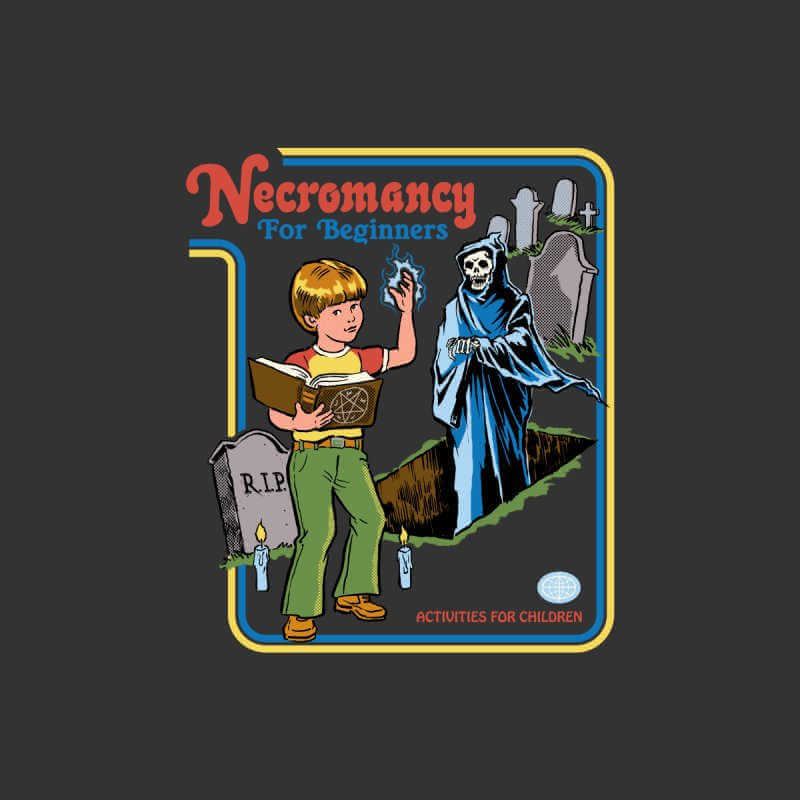 Ilustración de Necromancia para iniciados de Steven Rhodes