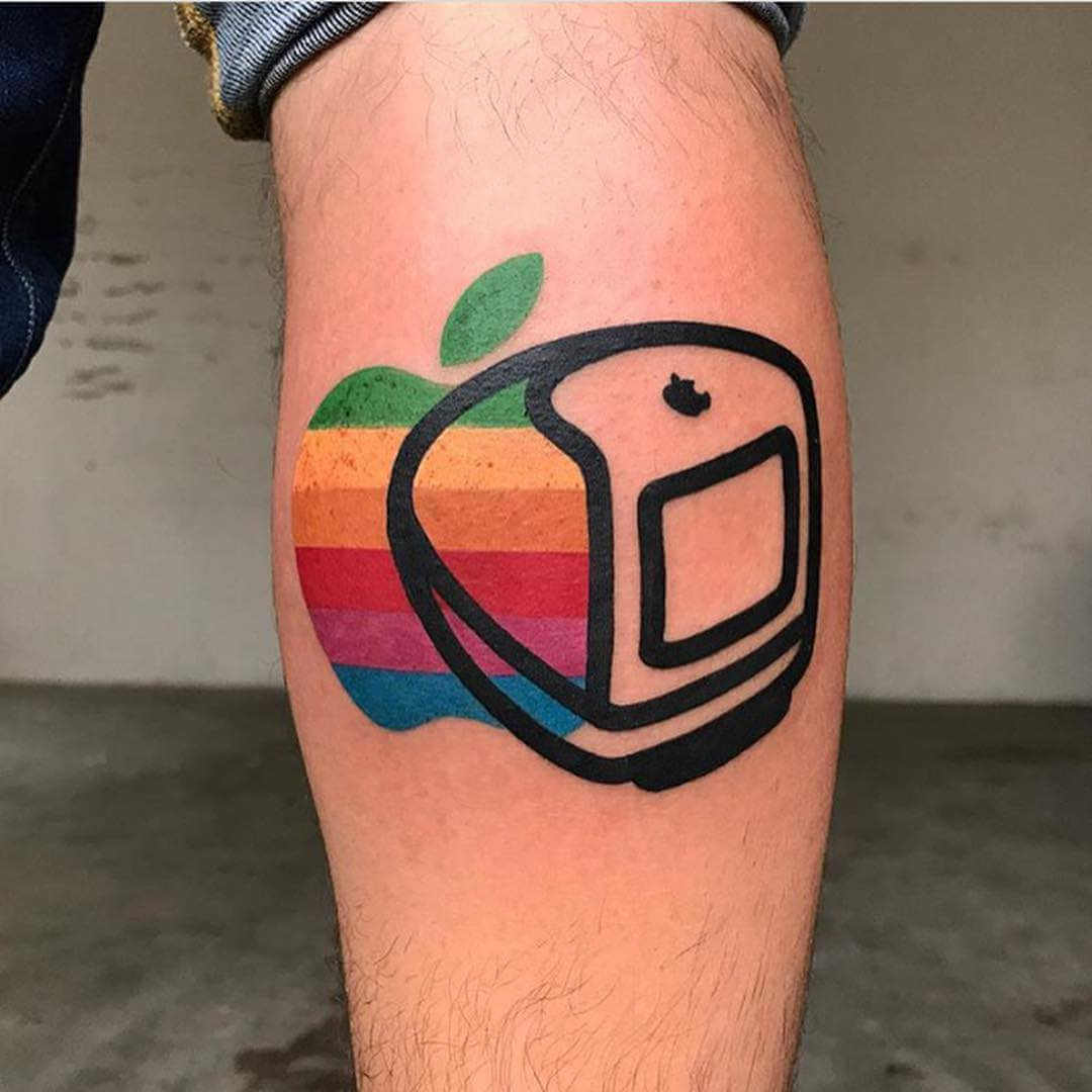 Tatuaje mac apple