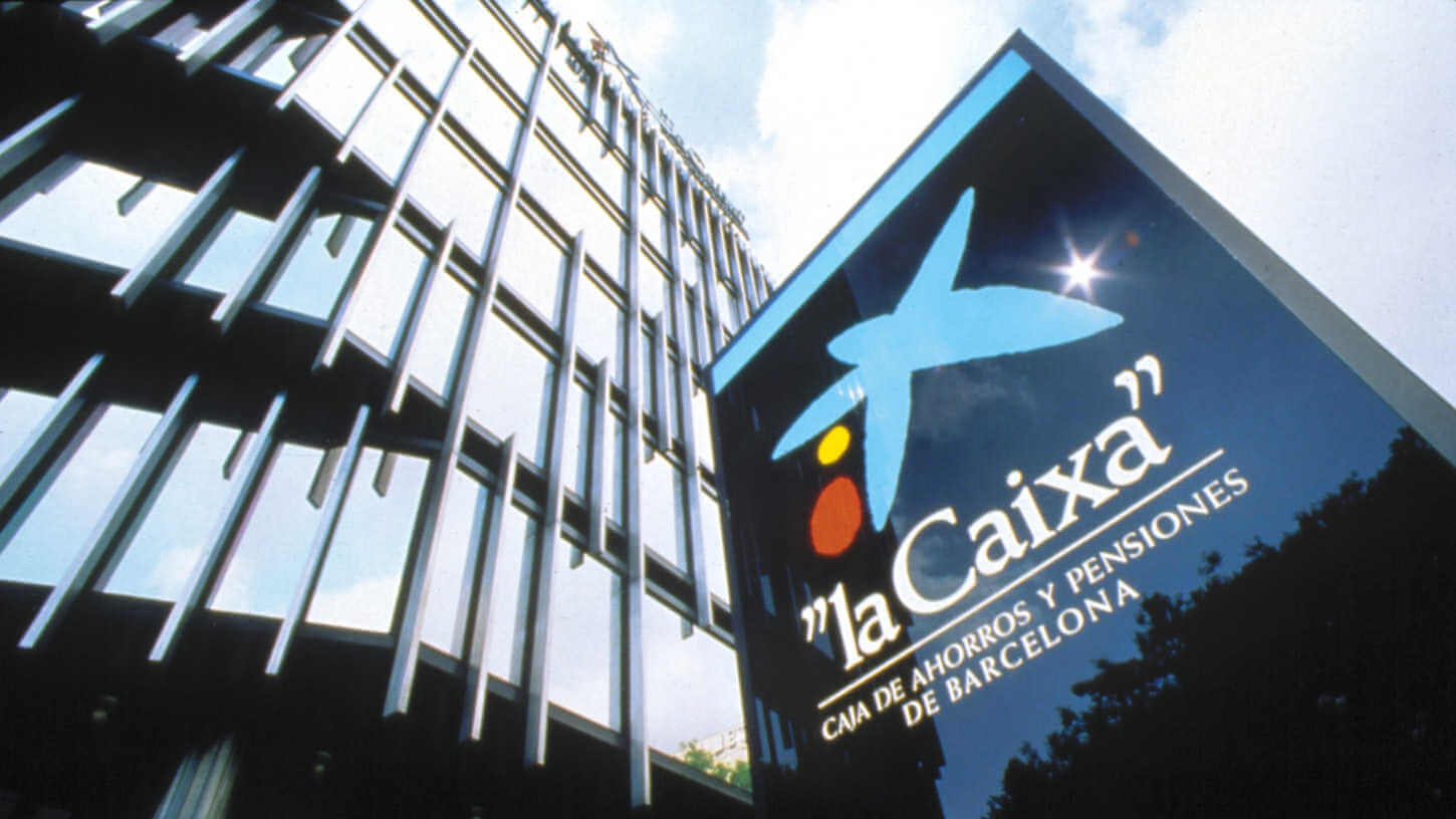 Rebranding del Banco español la Caixa