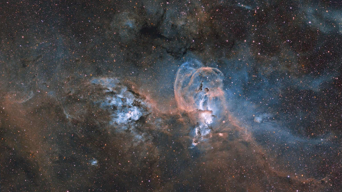 Fotografía astrológica Statue of Liberty Nebula por Ignacio Diaz Bobillo (Argentina)