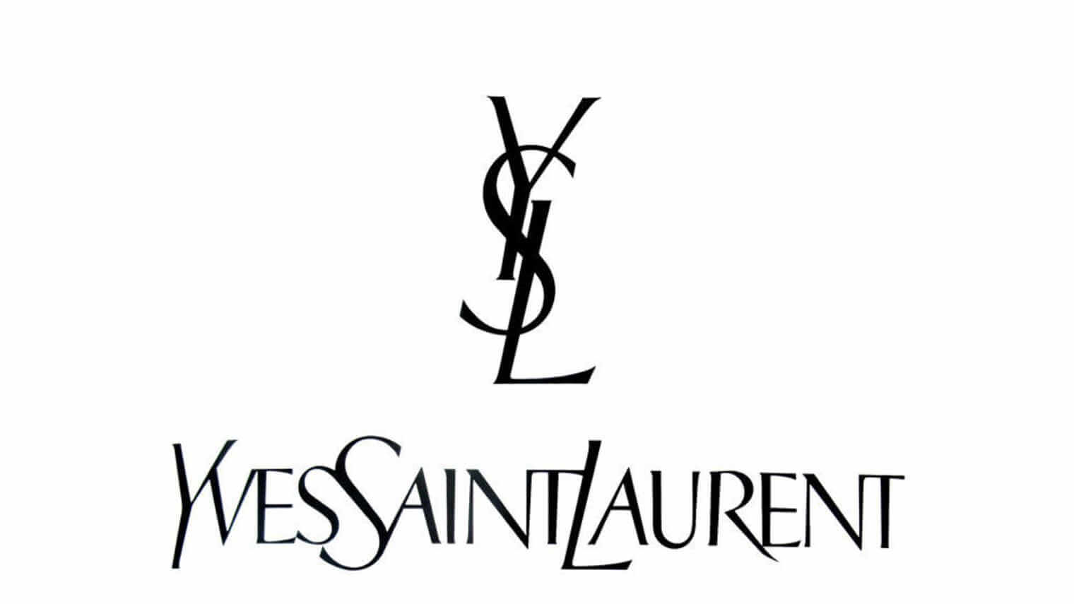 Creó el famosos logotipo de Yves Saint Laurent