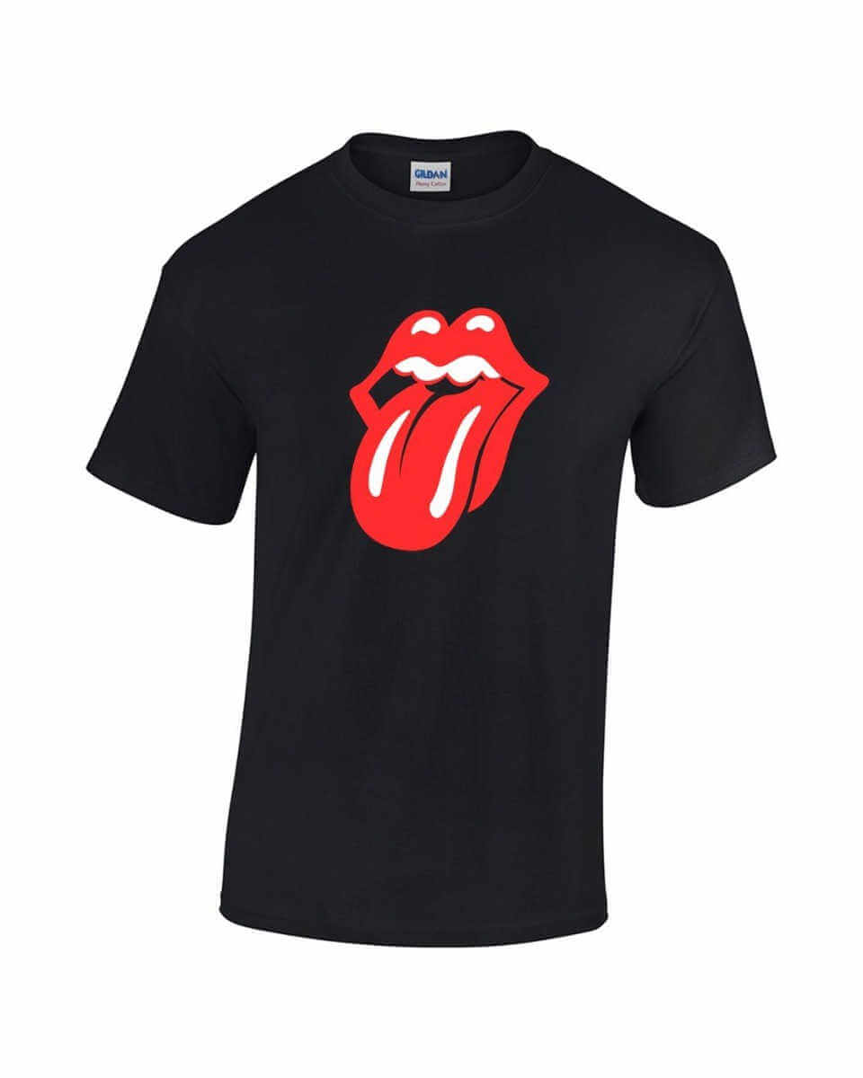 Camiseta con el logo de los rolling stones