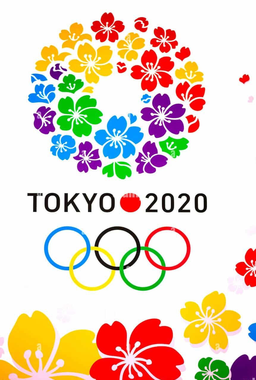 Cartel de los juehos olimpicos de tokio 2020