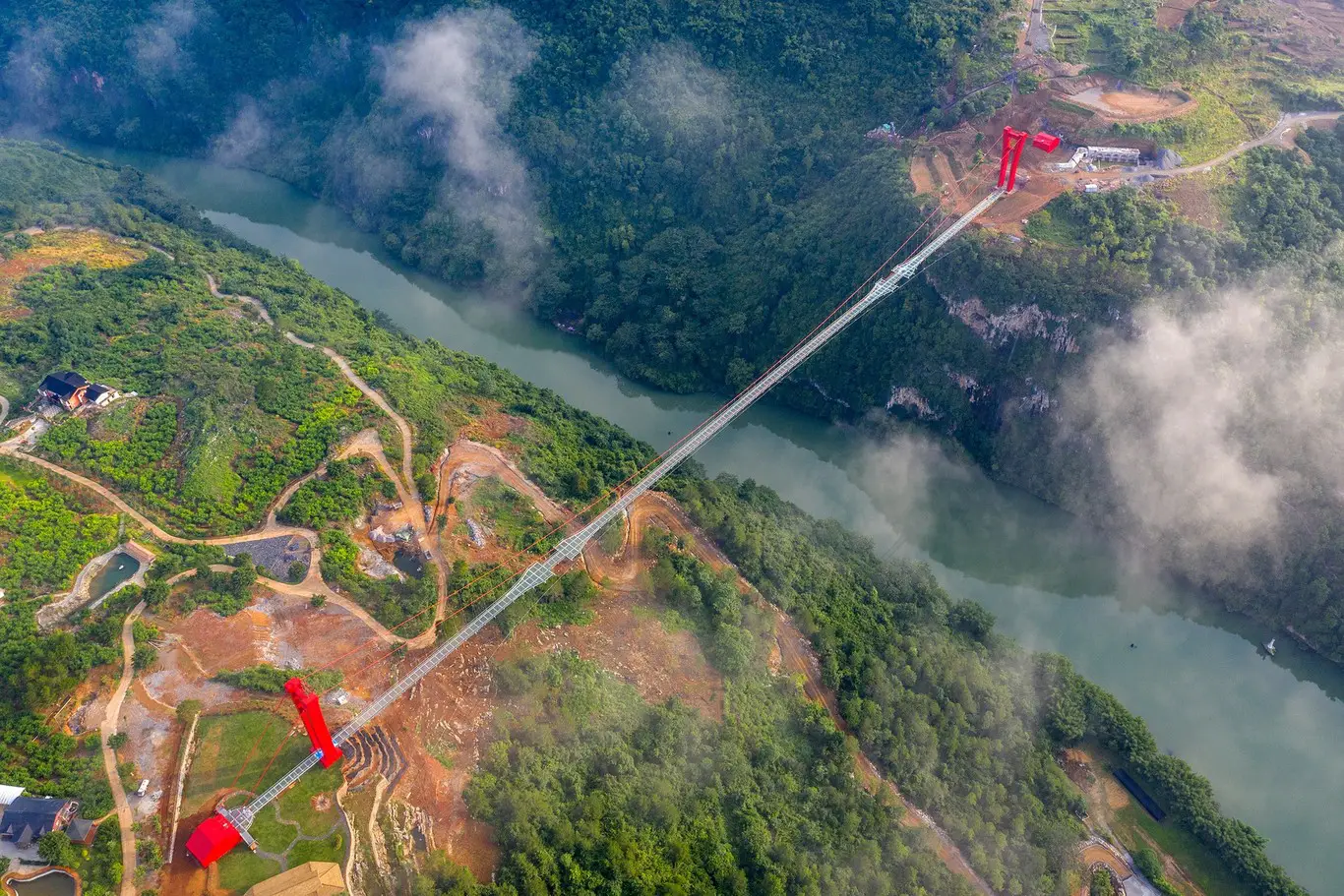 puente mas largo del mundo foto aerea