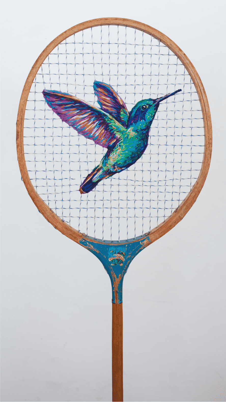 Danielle Clough bordado colibri