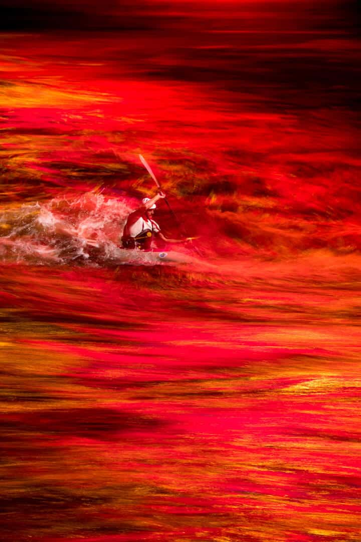 Kayaking on lava (2020) Leonid Zhukov