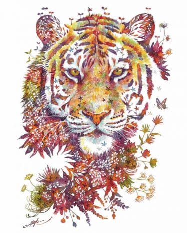 takeda tigre floral