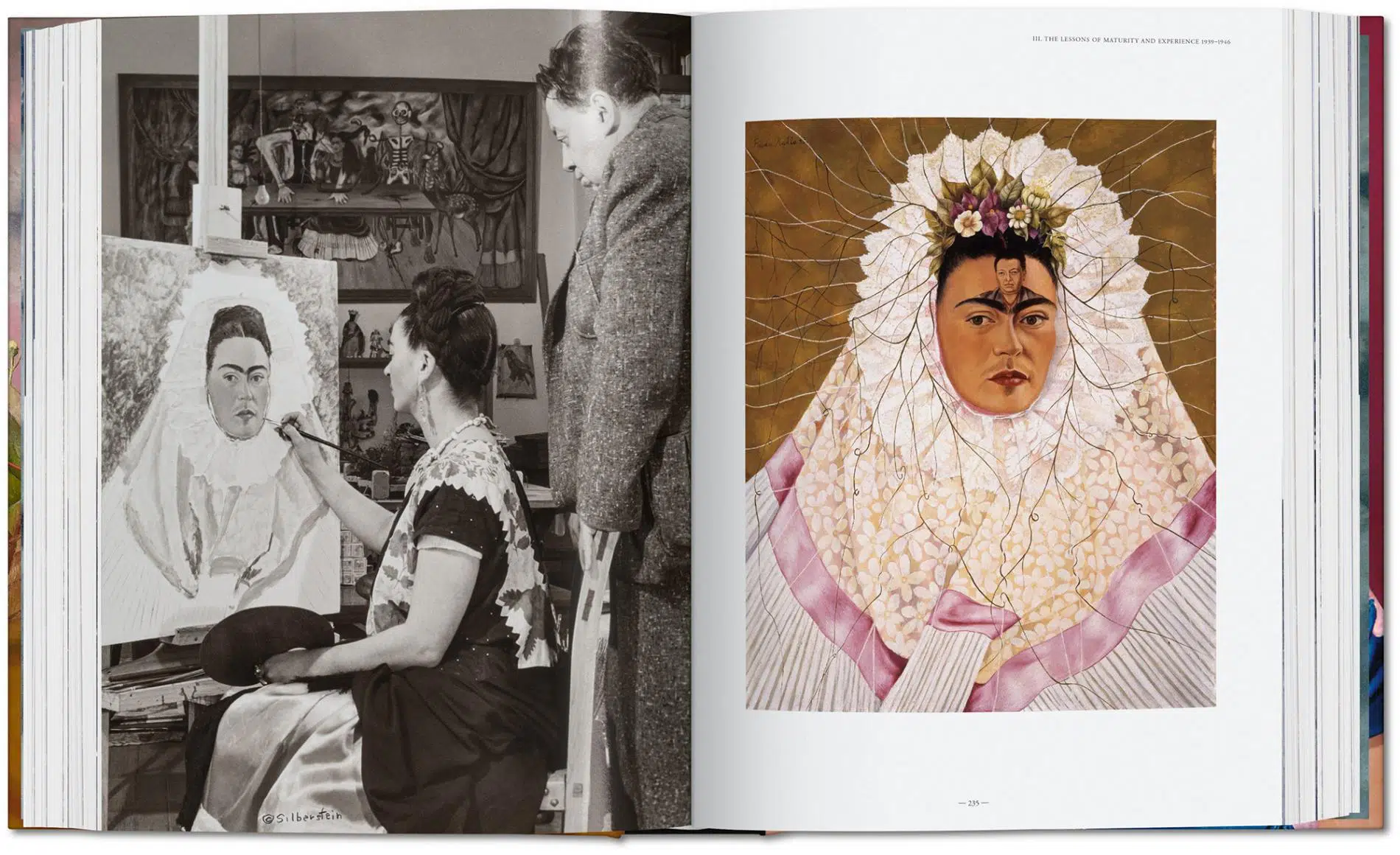 kahlo autoretrato libro paginas