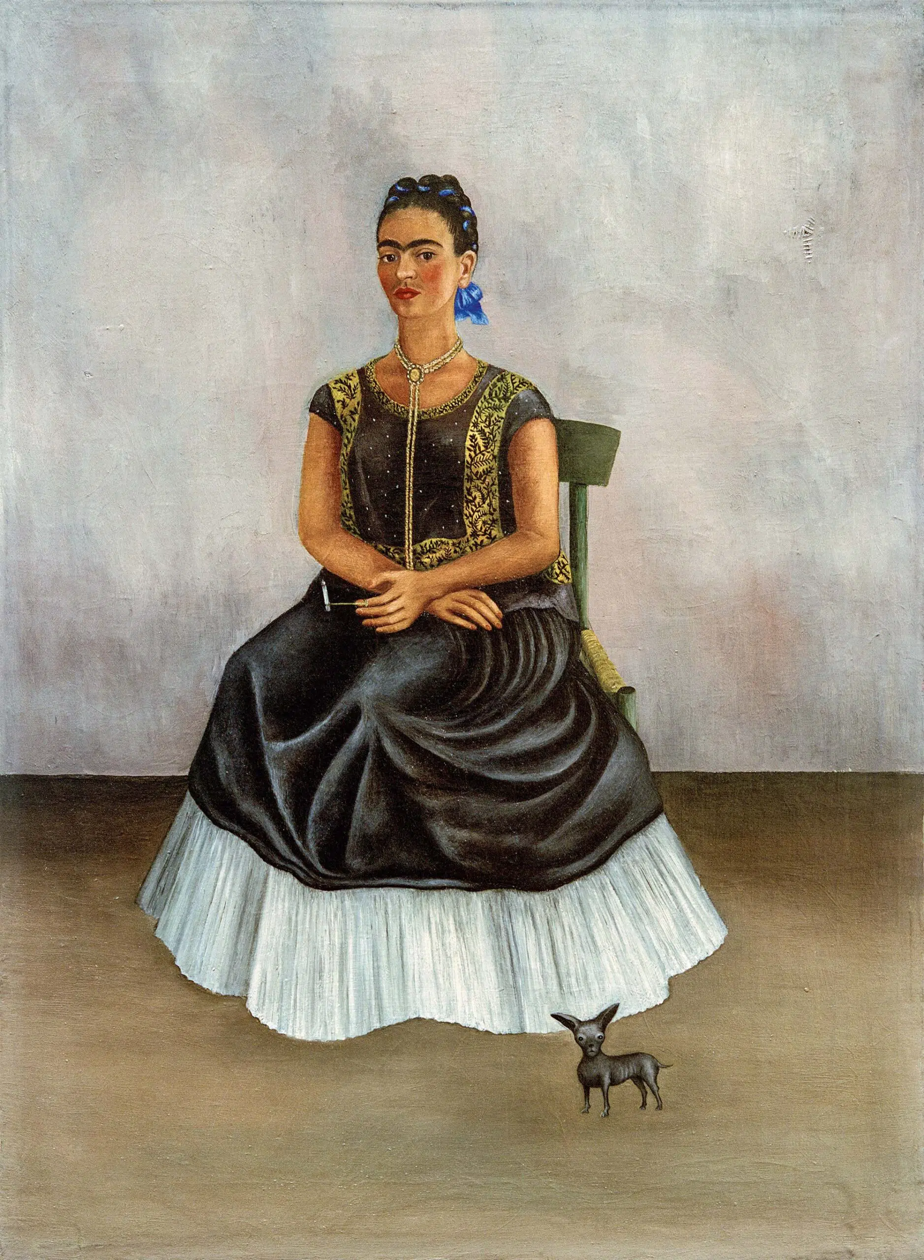 kahlo autoretrato libro perrito