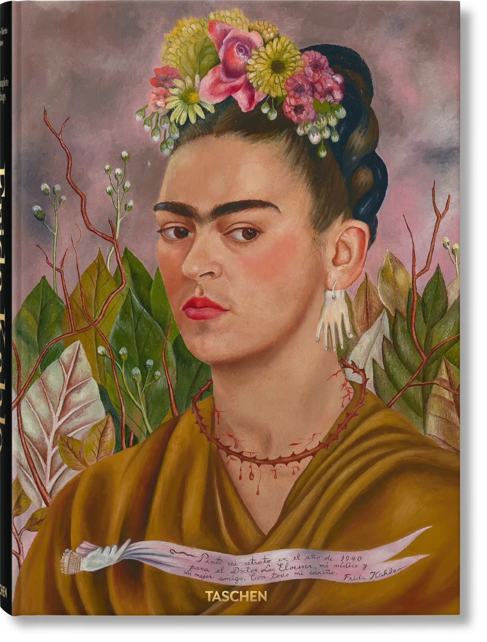 kahlo autoretrato libro portada