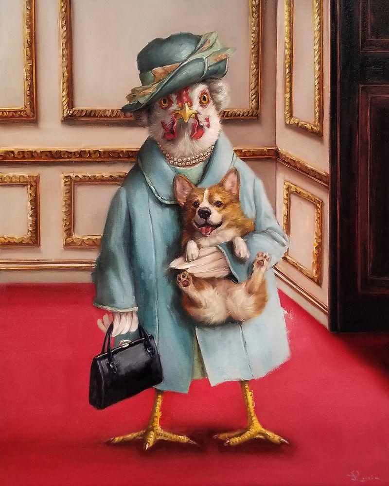 lucia_heffernan_ su majestad gallina y su perro