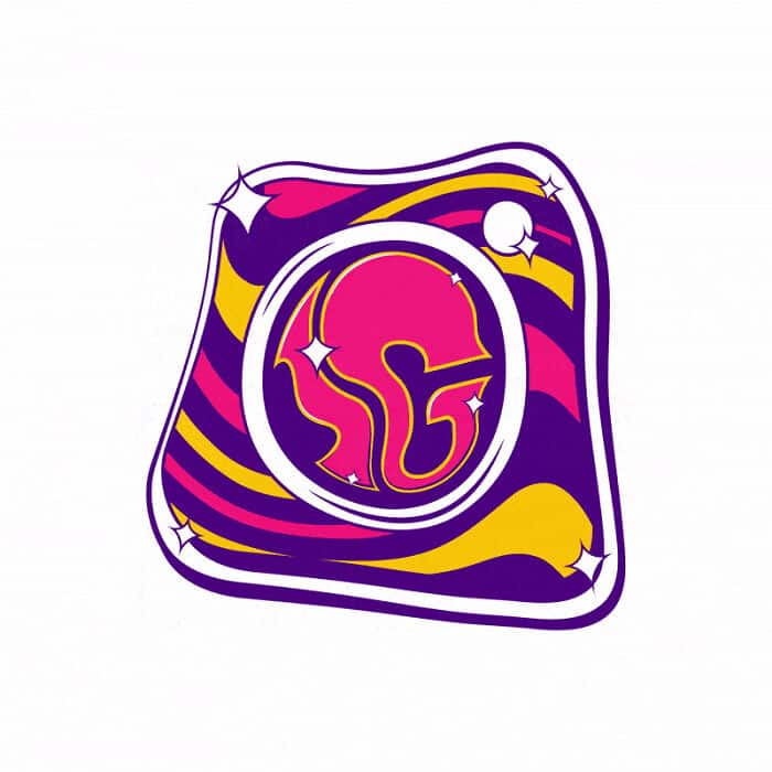 rediseño logotipo instagram psicodelico kapwing studio