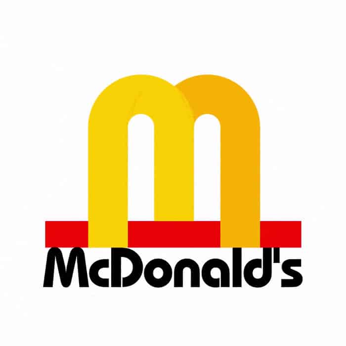 rediseño logotipo mcdonalds bauhaus