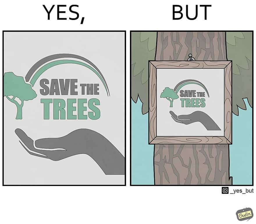 yes but anton gudim save the trees
