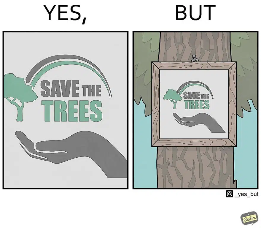 yes but anton gudim save the trees