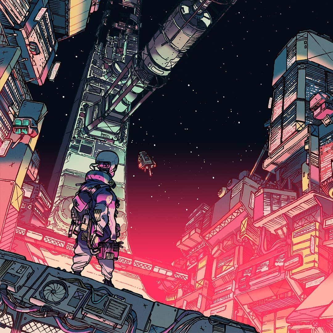 Guillaume Singelin: Ilustración Sci – Fi y ciberpunk
