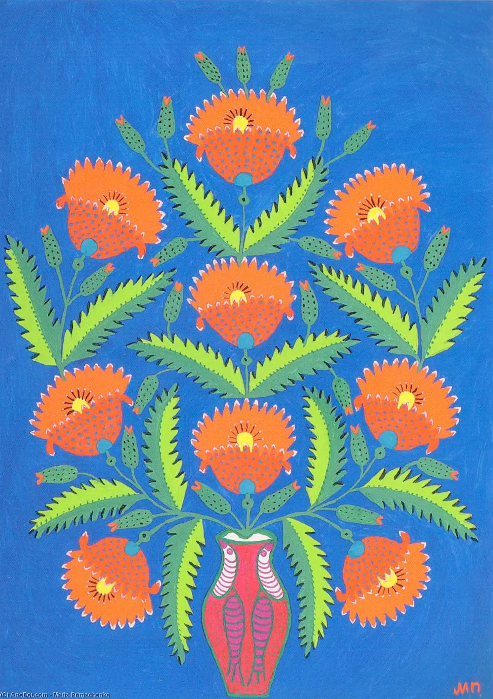 Prymachenko artecolorido ucrania guerra flores