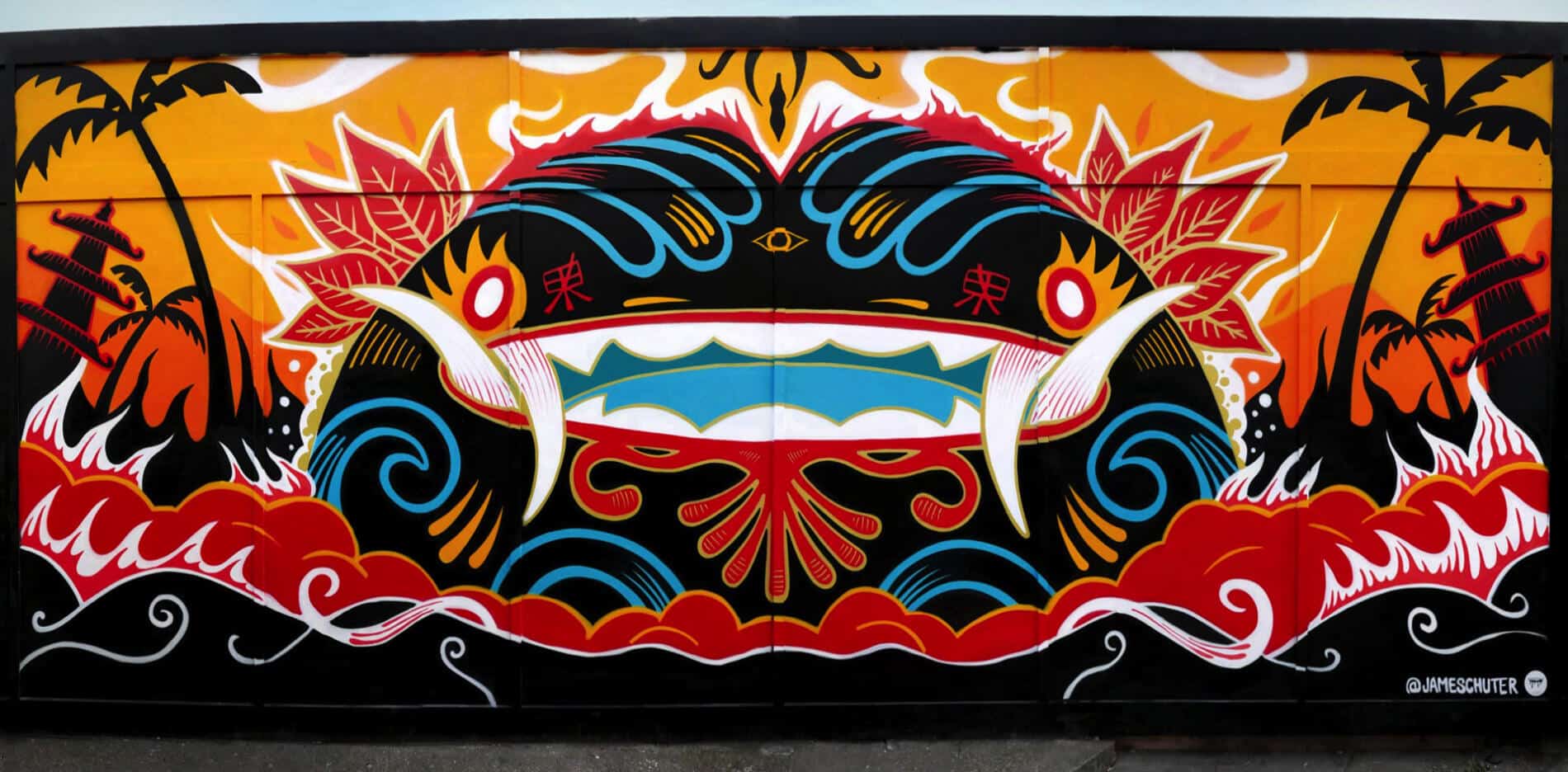 choots street art psicodelia coi
