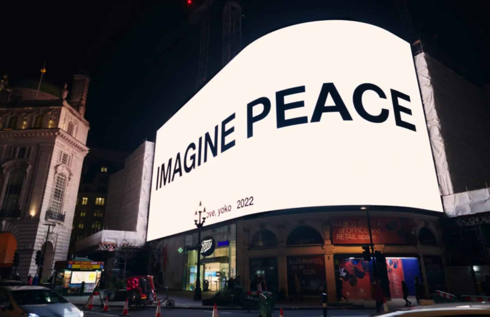 pantalla imagine peace