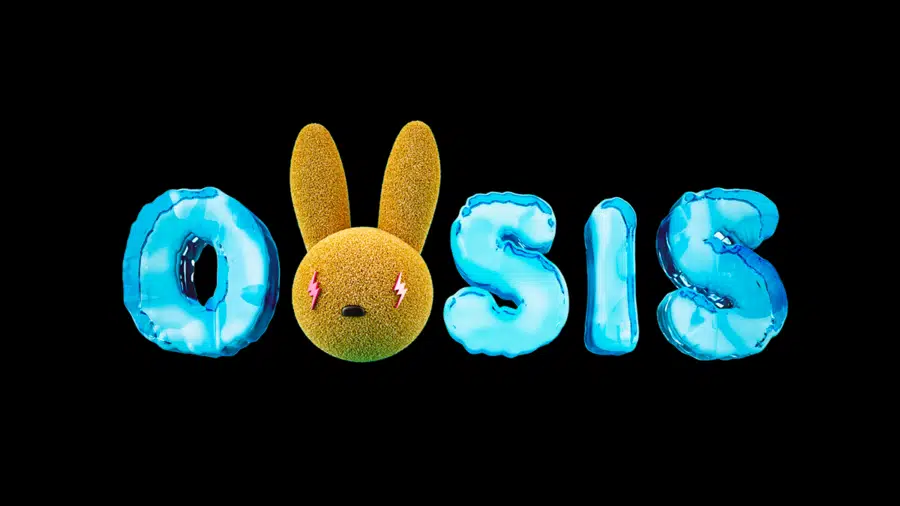 oasis x chocotoy flor lettering