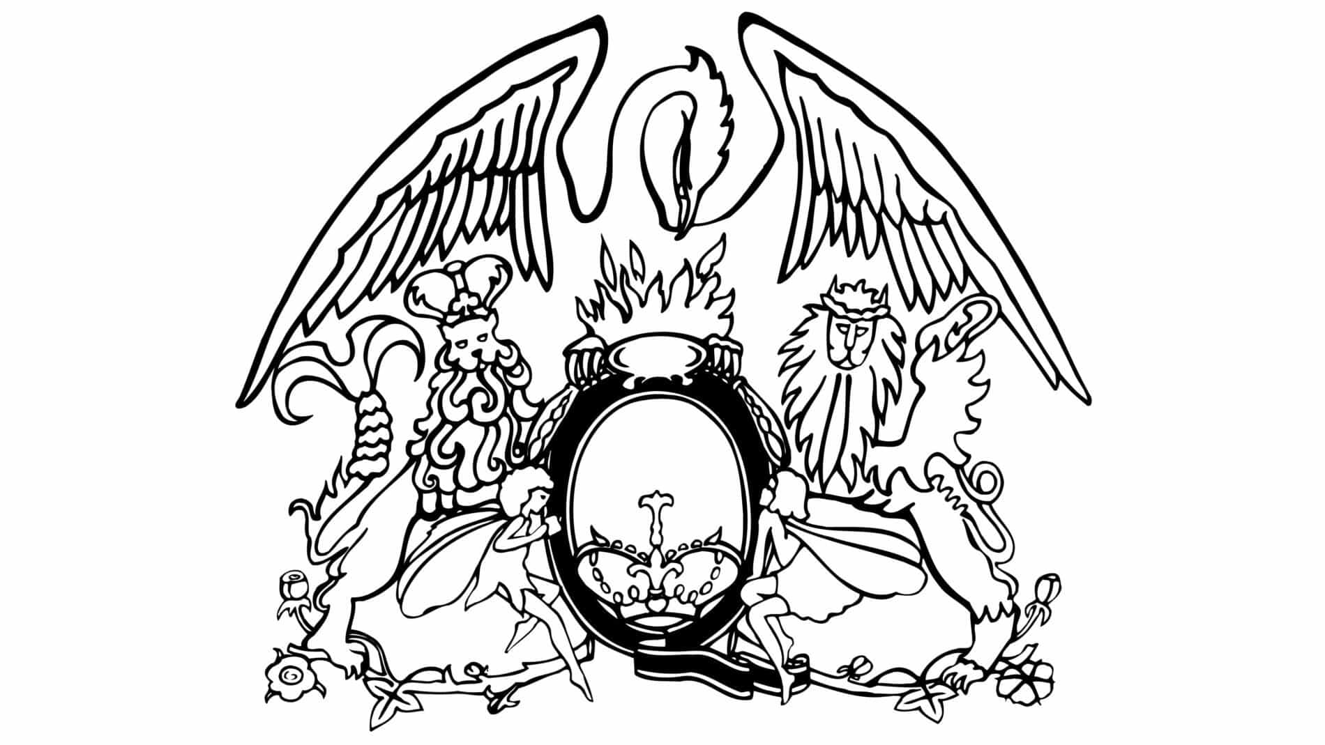 queen logo e historia 1973