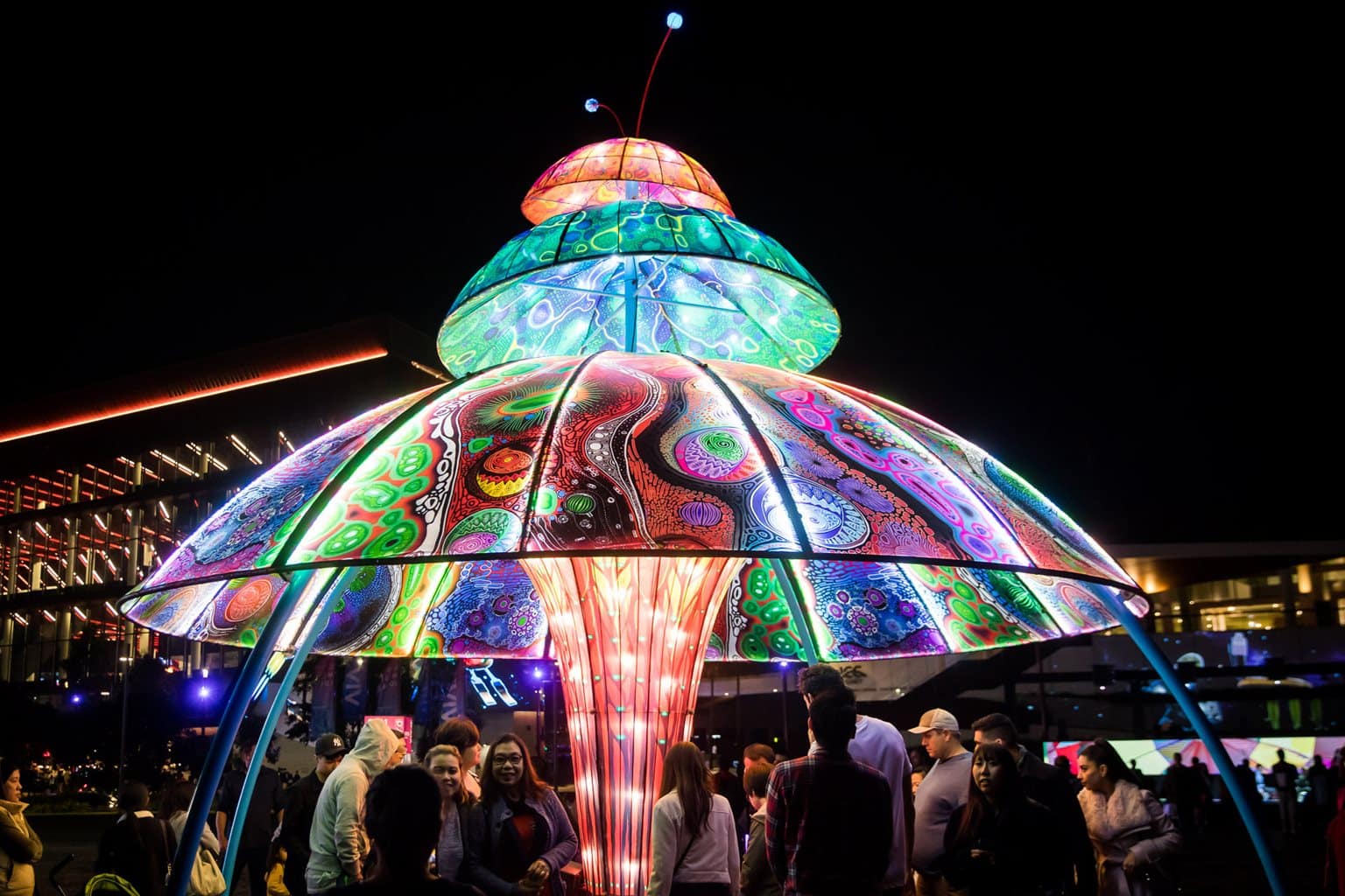 vivid sidney festival de luces mas grande del mundo daling harbord