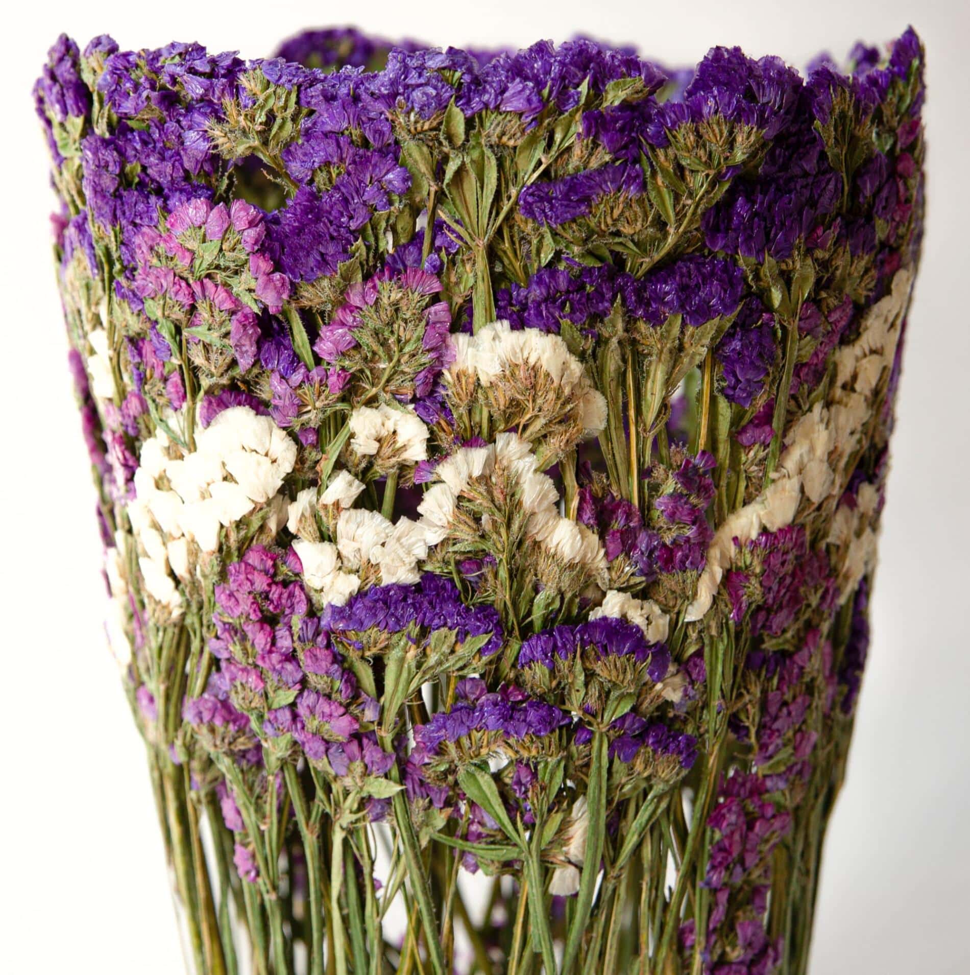 Shannon Clegg escultura biofilica flores secas y prensadas