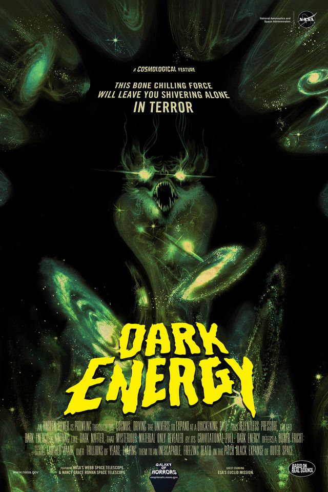 nasa horror posters dark energy